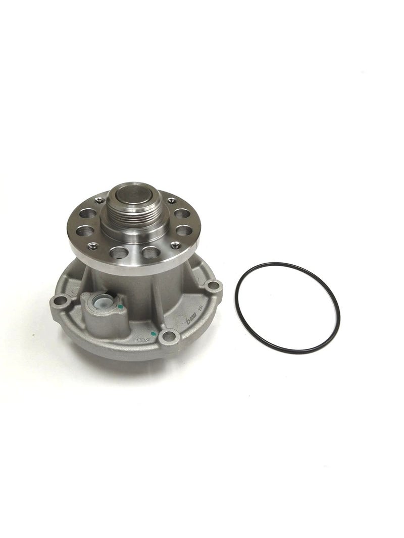 OAW F2450 Engine Water Pump 100mm Metal Impeller for 6.0L-V8 Powerstroke Diesel on (2004-2010) Ford E350 E450 Excursion F250 F350 F450 F550 Manufactured after Oct 03 - Image 2